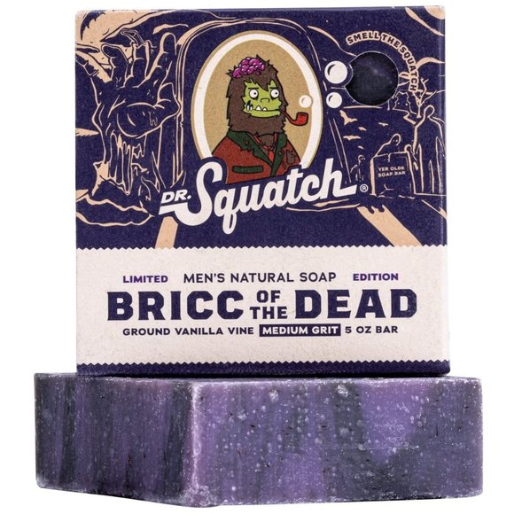Dr Squatch Bricc Dead Bar Soap for Men Halloween Special - Picture 2 of 3